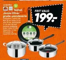 Bilka Jamie Oliver gryde-pandeserie, DKK 199 tilbud
