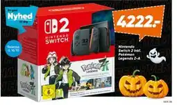 Bilka Nintendo Switch 2 inkl. Pokémon Legends Z-A, DKK 4222 tilbud