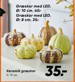 Bilka Keramik græskar tilbud