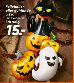 Bilka Folieballon eller guirlande, DKK 15 tilbud
