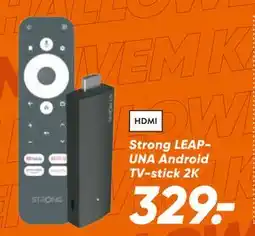 Bilka Strong LEAPUNA Android TV-stick 2K, DKK 329 tilbud