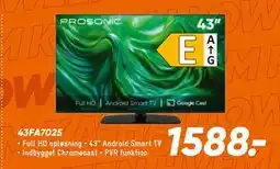 Bilka PROSONIC 43FA7025, DKK 1588 tilbud