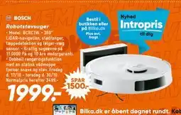 Bilka Robotstøvsuger., DKK 1999 tilbud