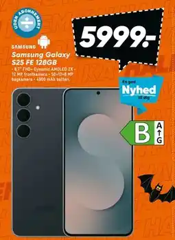 Bilka Samsung Galaxy S25 FE 128GB, DKK 5999 tilbud