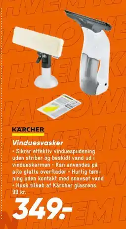 Bilka Vinduesvasker, DKK 349 tilbud