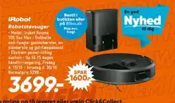Bilka Robotstøvsuger., DKK 3699 tilbud