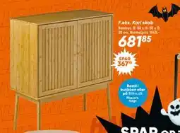 Bilka Karl skab, DKK 681.85 tilbud