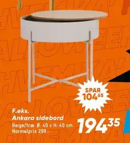 Bilka Ankara sidebord, DKK 194.35 tilbud