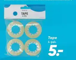 Bilka Tape, DKK 5 tilbud