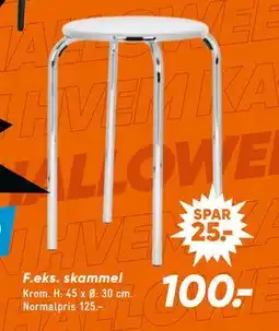 Bilka skammel, DKK 100 tilbud