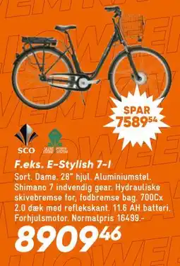 Bilka E-Stylish 7-I, DKK 8909.46 tilbud