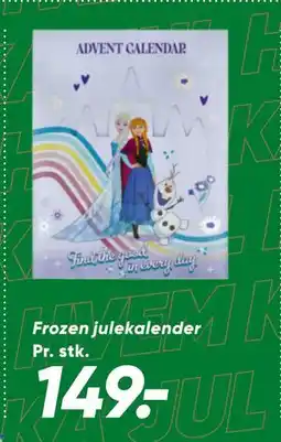 Bilka Frozen julekalender, DKK 149 tilbud