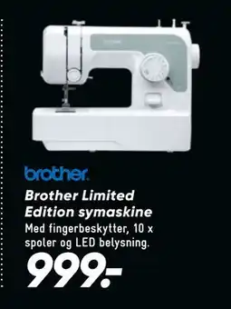 Bilka Brother Limited Edition symaskine, DKK 999 tilbud