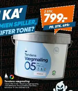 Bilka Tendens vægmaling, DKK 799 tilbud