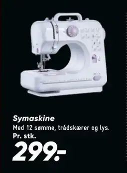 Bilka Symaskine, DKK 299 tilbud