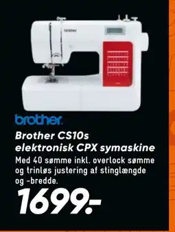 Bilka Brother CS10s elektronisk CPX symaskine, DKK 1699 tilbud