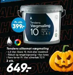 Bilka Tendens silkemat vægmaling, DKK 649 tilbud