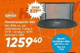 Bilka Havetrampolin 366, DKK 1259.4 tilbud