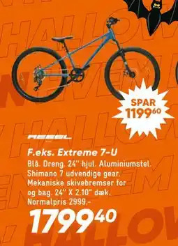 Bilka Extreme 7-U, DKK 1799.4 tilbud