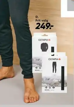 Bilka Uld T-shirt med lange ærmer eller underbukser med lange ben., DKK 249 tilbud