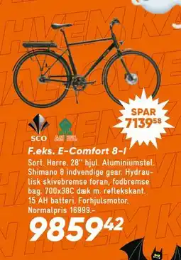 Bilka E-Comfort 8-I, DKK 9859.42 tilbud