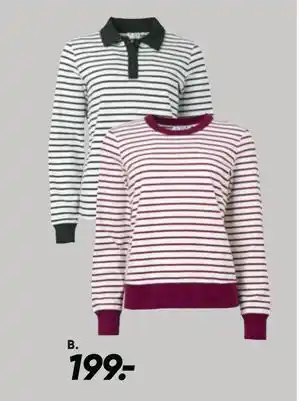 Bilka Sweatbluse, DKK 199 tilbud