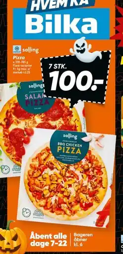 Bilka Pizza, DKK 100 tilbud