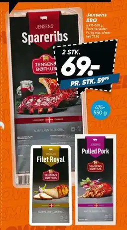 Bilka Jensens BBQ, DKK 69 tilbud