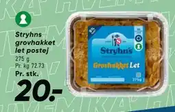 Bilka Stryhns grovhakket let postej, DKK 20 tilbud