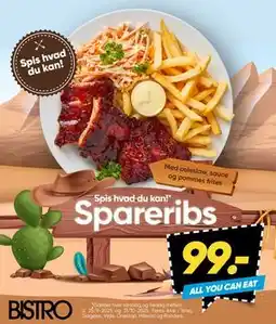 Bilka Spareribs, DKK 99 tilbud
