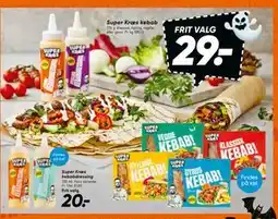 Bilka Super Kræs kebab, DKK 29 tilbud