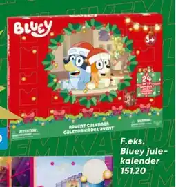 Bilka Bluey julekalender, DKK 151.2 tilbud