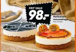 Bilka Halloween moussekage, DKK 98 tilbud