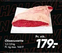 Bilka Oksecuvette, DKK 179 tilbud