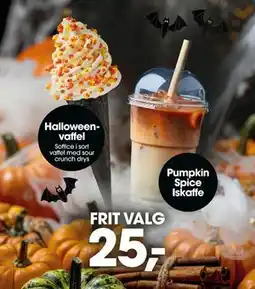 Bilka Pumpkin Spice Iskaffe, DKK 25 tilbud