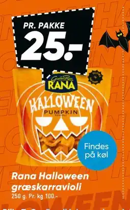 Bilka Rana Halloween græskarravioli, DKK 25 tilbud