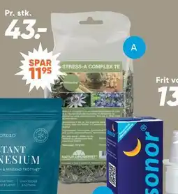 Bilka Natur drogeriet Stress A te, DKK 43 tilbud