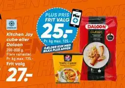 Bilka Kitchen Joy cube eller Daloon, DKK 27, App-pris tilbud