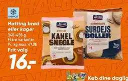 Bilka Hatting brød eller kager, DKK 16 tilbud