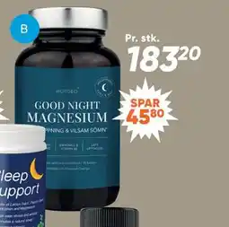 Bilka Good Night magnesium, DKK 183.2 tilbud