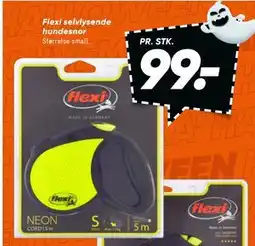 Bilka Flexi selvlysende hundesnor, DKK 99 tilbud