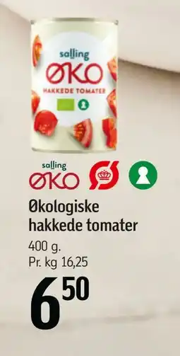 Føtex Økologiske hakkede tomater, DKK 6.5 tilbud