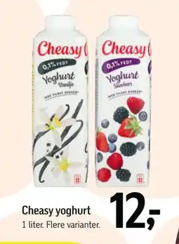 Føtex Cheasy yoghurt, DKK 12 tilbud