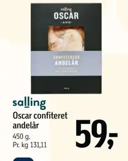 Føtex Oscar confiteret andelår, DKK 59 tilbud