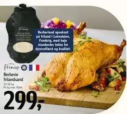 Føtex Berberie frilandsand, DKK 299 tilbud