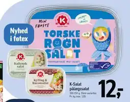 Føtex K-Salat pålægssalat, DKK 12 tilbud