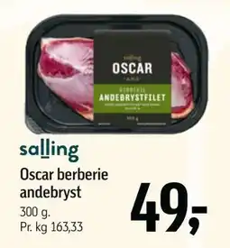 Føtex Oscar berberie andebryst, DKK 49 tilbud
