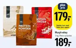 Føtex Murph whey, DKK 189, App-pris tilbud