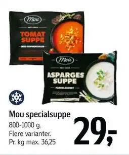 Føtex Mou specialsuppe, DKK 29 tilbud