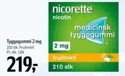 Føtex Tyggegummi 2 mg, DKK 219 tilbud